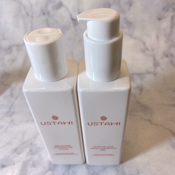 Ustawi Skincare Gift Set - 2pc, Micellar Water, Toner, Full Size, NEW - Picture 7 of 13